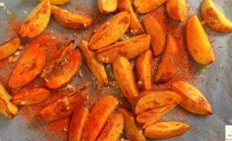 рецепт деревенской картошки дольками